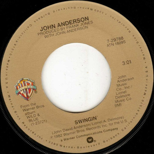 John Anderson (3) - Swingin' (7", Single, Spe)