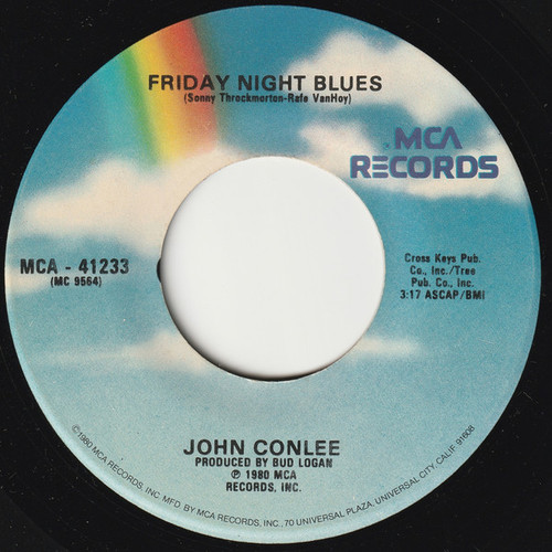 John Conlee - Friday Night Blues (7", Single)