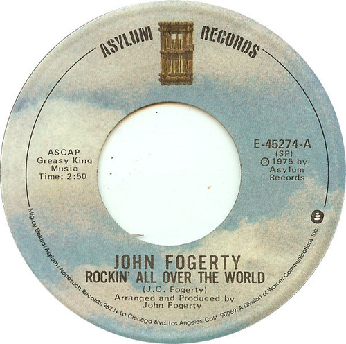 John Fogerty - Rockin' All Over The World (7", Single, Spe)