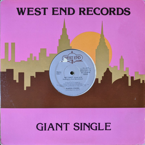 Karen Young - Hot Shot (12", Single)
