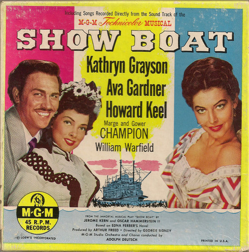 Kathryn Grayson, Ava Gardner, Howard Keel - Show Boat (4x7", Album + Box)