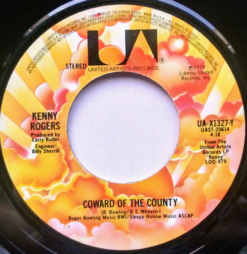 Kenny Rogers - Coward Of The County (7", Single)
