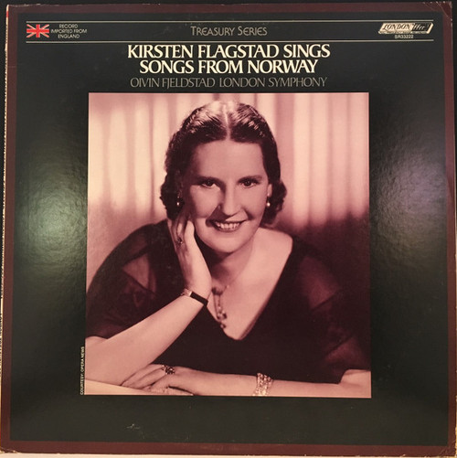 Kirsten Flagstad, London Symphony*, Øivin Fjeldstad - Kirsten Flagstad Sings Songs From Norway (LP, RE)