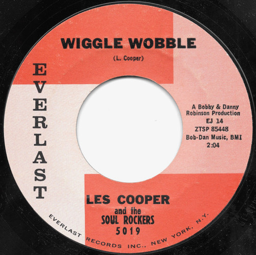 Les Cooper And The Soul Rockers* - Wiggle Wobble (7", Single, Mono, Styrene)