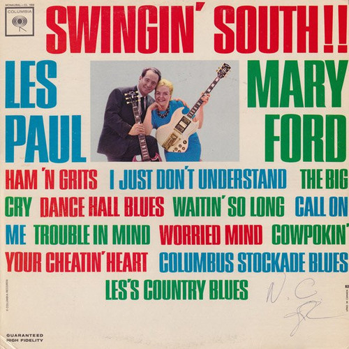 Les Paul & Mary Ford - Swingin' South (LP, Mono)