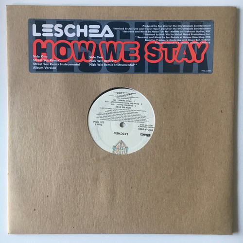 Leschea - How We Stay (12", Promo)