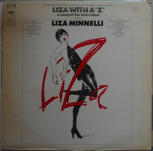 Liza Minnelli - Liza With A "Z" (A Concert For Television) (LP, Album)