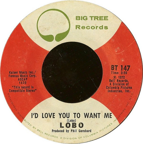 Lobo (3) - I'd Love You To Want Me / Am I True To Myself (7", Styrene, Pit)