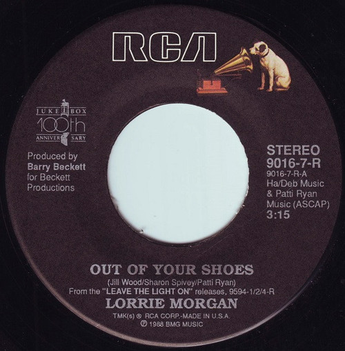 Lorrie Morgan - Out Of Your Shoes (7")