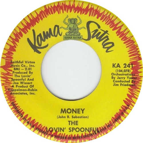 The Lovin' Spoonful - Money (7", Single)