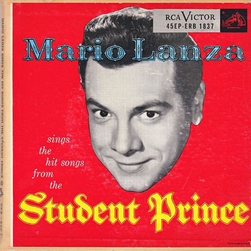 Mario Lanza - Mario Lanza Sings The Hit Songs From The Student Prince (2x7", Album, EP, Gat)