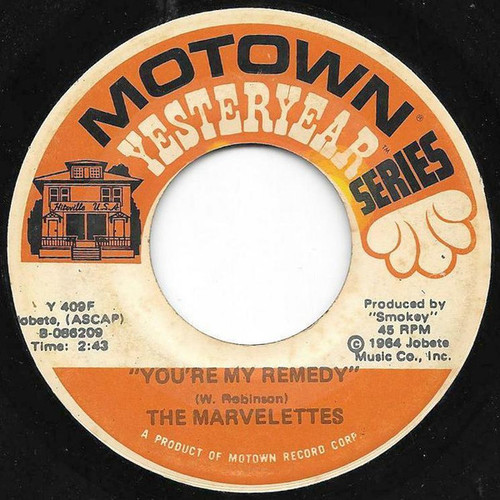 The Marvelettes - You're My Remedy / Too Many Fish In The Sea (7", Single)