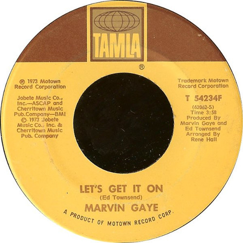 Marvin Gaye - Let's Get It On (7", Single)