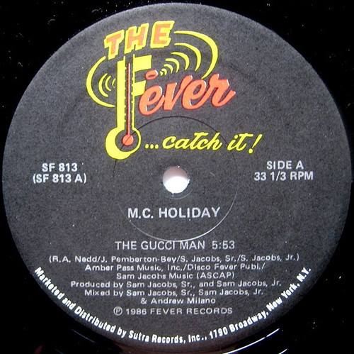 M.C. Holiday* - The Gucci Man (12")