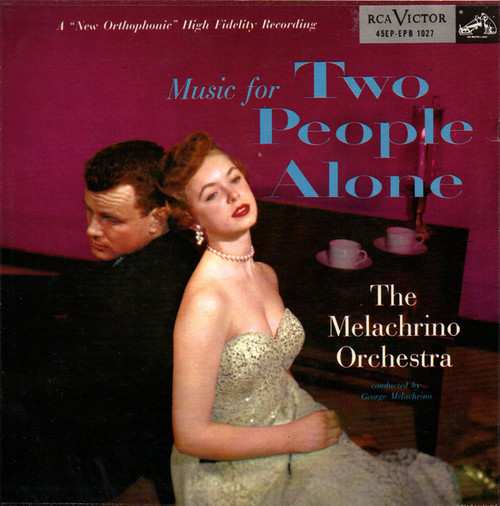 The Melachrino Orchestra - Music For Two People Alone (2x7", Album, EP, Mono, Gat)