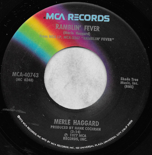 Merle Haggard - Ramblin' Fever (7", Glo)