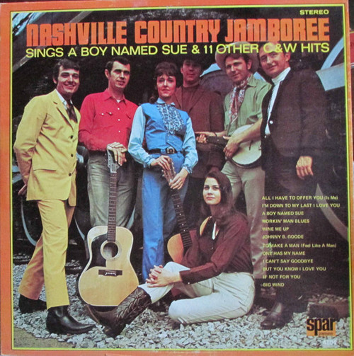 Nashville Country Jamboree - Sings A Boy Named Sue & 11 Other C&W Hits (LP, Album)