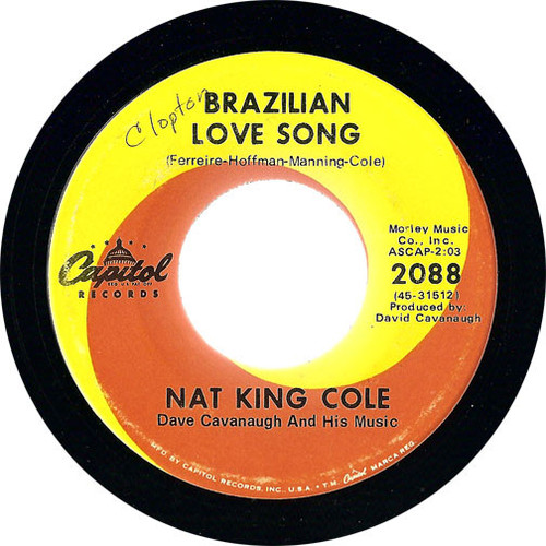 Nat King Cole - Brazilian Love Song / Thank You, Pretty Baby (7")