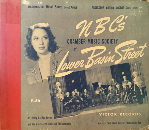 NBC's Chamber Music Society Of Lower Basin Street - NBC's Chamber Music Society Of Lower Basin Street (3xShellac, 10", Album, RP, Ind)