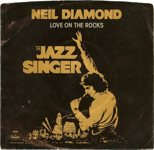 Neil Diamond - Love On The Rocks (7", Single, Jac)