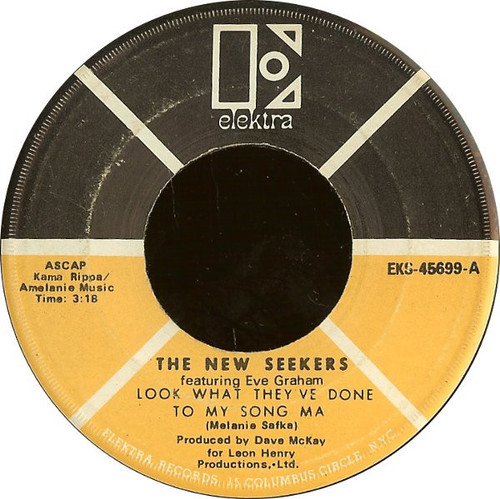 The New Seekers - Look What They've Done To My Song Ma (7", Single)