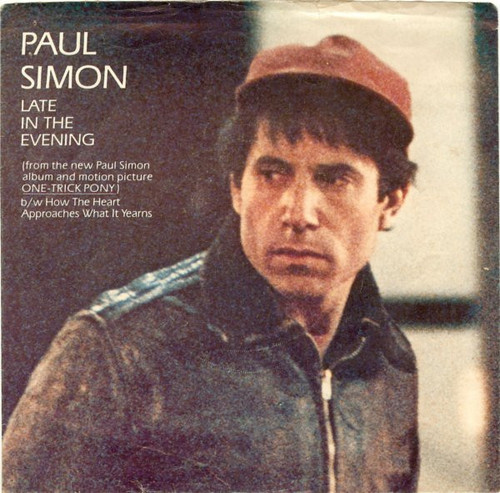 Paul Simon - Late In The Evening (7", Single, Styrene, Ter)