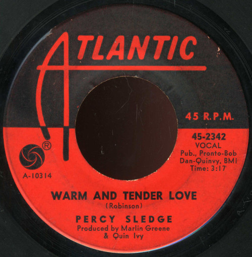 Percy Sledge - Warm And Tender Love / Sugar Puddin' (7")