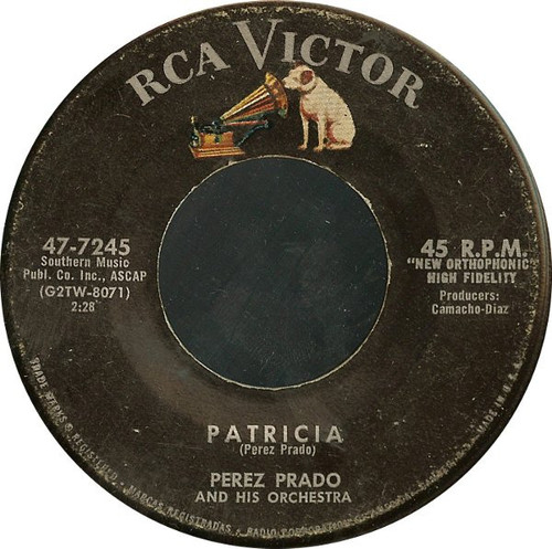 Perez Prado And His Orchestra - Patricia / Why Wait (7", Single, Roc)