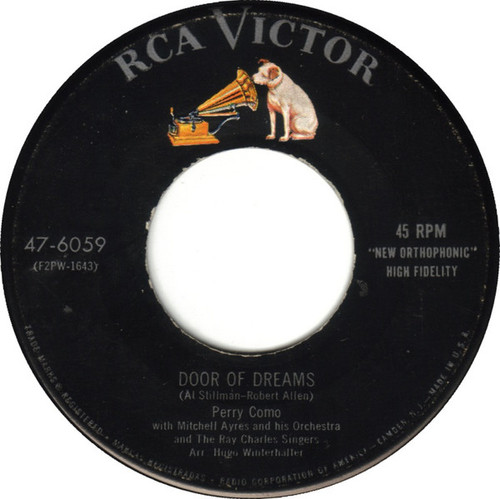 Perry Como - Door Of Dreams / Nobody (7")
