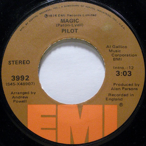 Pilot - Magic (7", Single, Win)