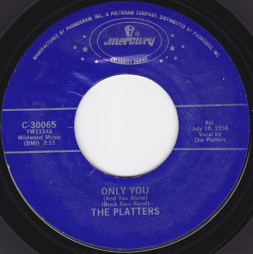 The Platters - Only You / The Great Pretender (7", RE)