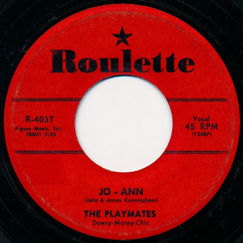 The Playmates - Jo-Ann (7", Single)
