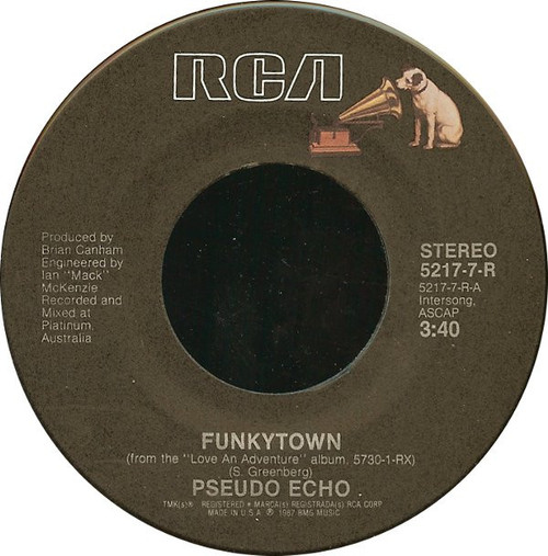 Pseudo Echo - Funkytown (7", Single)