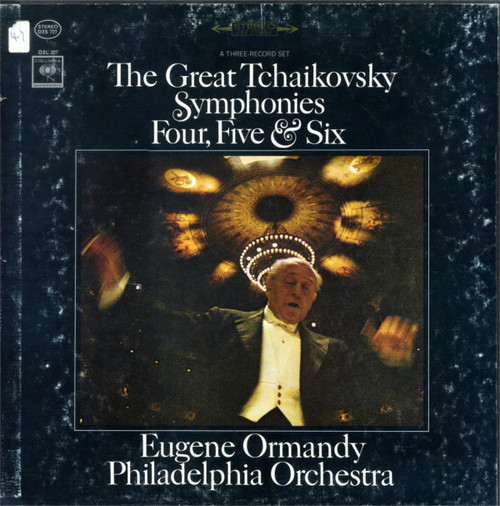Tchaikovsky* - Eugene Ormandy, Philadelphia Orchestra* - The Great Tchaikovsky Symphonies Four, Five & Six (3xLP + Box)