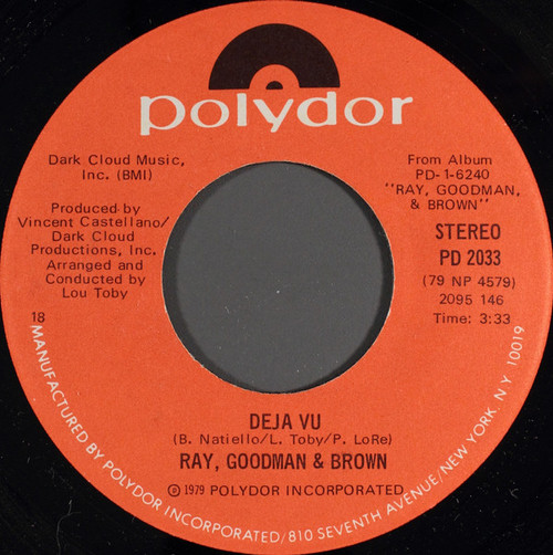 Ray, Goodman & Brown - Special Lady (7", 18 )