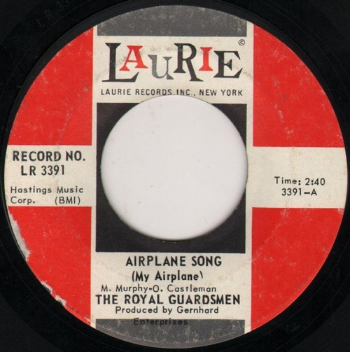 The Royal Guardsmen - Airplane Song (My Airplane) (7", Single)
