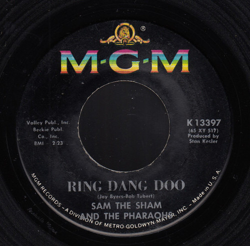 Sam The Sham And The Pharaohs* - Ring Dang Doo / Don't Try It (7", Single, Sou)