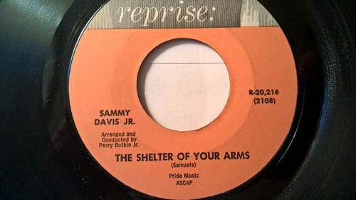 Sammy Davis Jr. - The Shelter Of Your Arms (7")