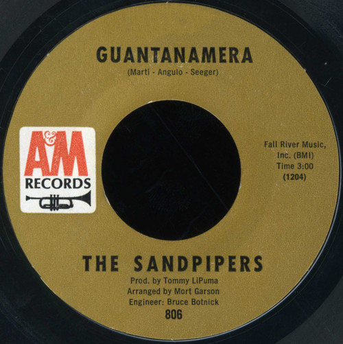 The Sandpipers - Guantanamera / What Makes You Dream, Pretty Girl? (7", Single, Mon)