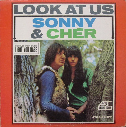 Sonny & Cher - Look At Us (LP, Album, Mono)