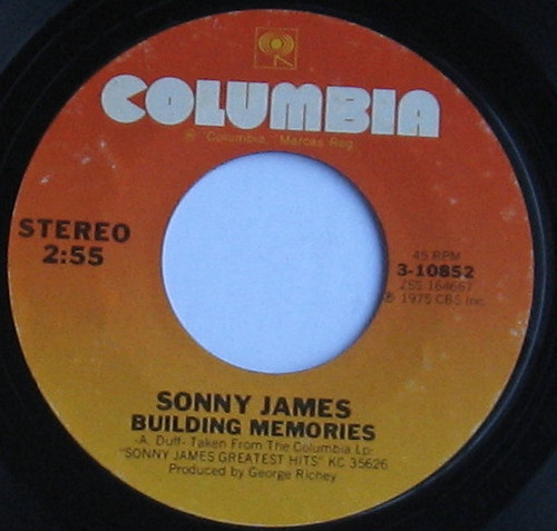 Sonny James - Building Memories / Little Band Of Gold (7")