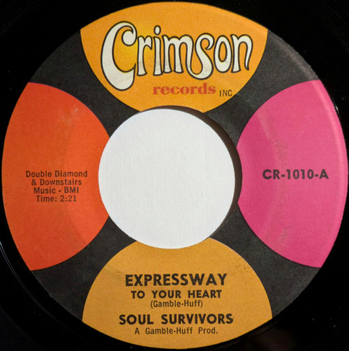 Soul Survivors - Expressway To Your Heart (7", Single)