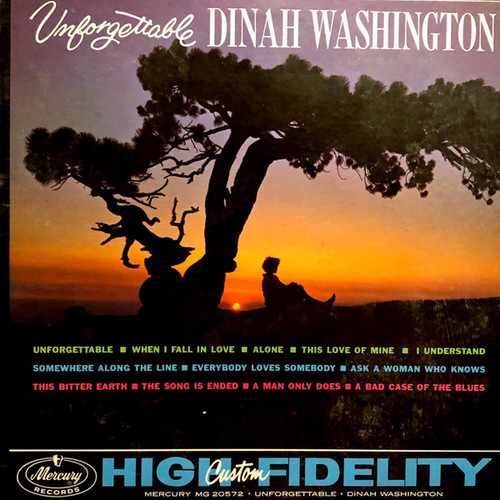 Dinah Washington - Unforgettable (LP, Album, Mono)_4045472953
