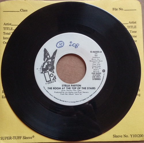 Stella Parton - The Room At The Top Of The Stairs / Honey Come Home (7", Single, Promo)