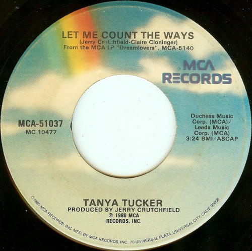Tanya Tucker - Can I See You Tonight (7", Single)