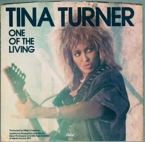 Tina Turner - One Of The Living (7", Single, Jac)