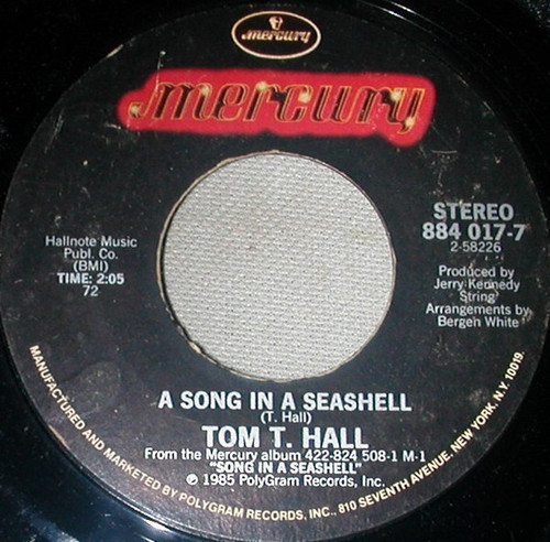 Tom T. Hall - Down In The Florida Keys (7", Single)