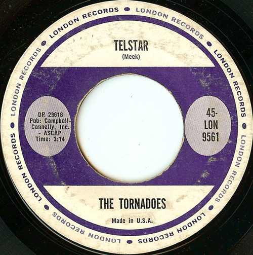 The Tornadoes* - Telstar / Jungle Fever (7", Single, Styrene, Ter)