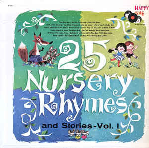 Unknown Artist - 25 Nursery Rhymes & Stories - Vol 1. (LP, Album)