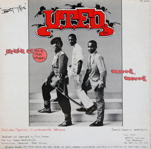 U.T.F.O.* - Hanging Out / Roxanne, Roxanne (12")